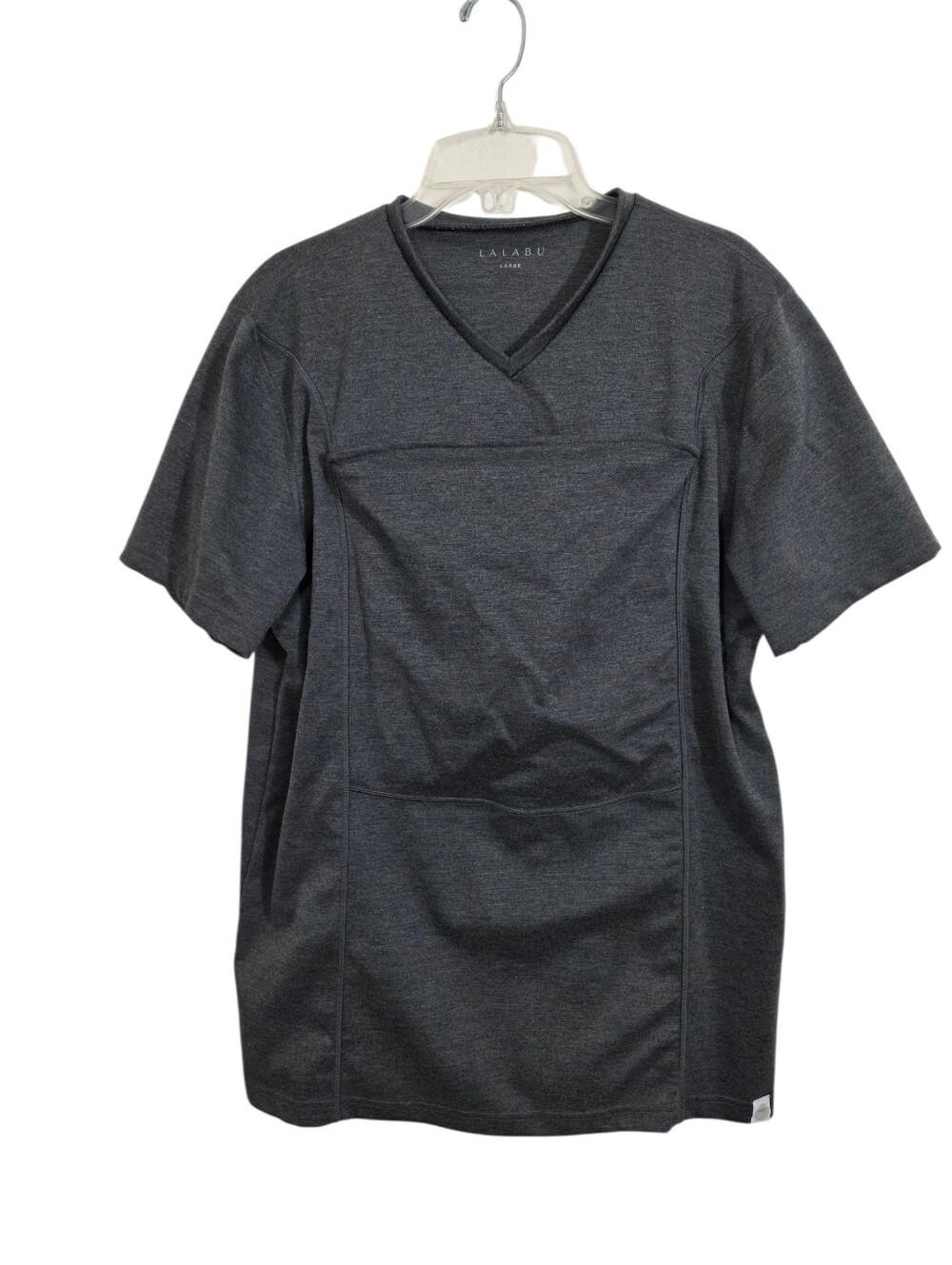 Lalabu Men's Dad Shirt for Baby Wearing Carrying Grey Size Large Father's Day